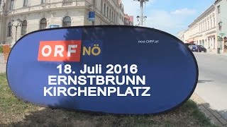 ORF Sommertour 2016 in ERNSTBRUNN [upl. by Atsahc]