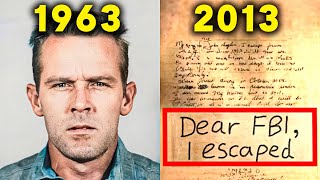 Alcatraz Escapee Sends Letter To The FBI 50 Years Later [upl. by Komarek]