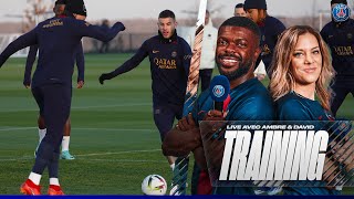 ⚽️ Paris SaintGermain  FC Nantes  training session live from the Campus PSG 🔴🔵 [upl. by Aytida]