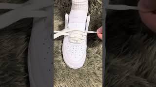 How to Lace Air Force 1’s BEST WAY [upl. by Rea2]