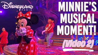 Disneyland Paris Minnie’s Musical Moment Video 2 [upl. by Olra898]