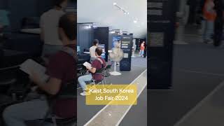 Kaist Job Fair 2024 lifeinkorea studyinkorea viralshort education students [upl. by Beverlee480]