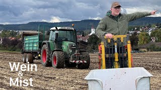 FarmVlog193  Weinlese in vollem Gange [upl. by Ecnatsnok]