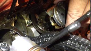 Yamaha FZR250R 3LN6 No 3 Bigend bearing failure [upl. by Nwahsel]