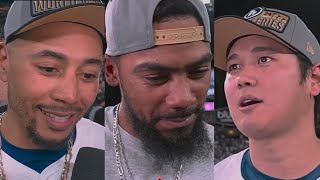 Mookie Betts calls it a quotblessingquot to play with Shohei Ohtani 2024 DodgerFest [upl. by Rudolph]