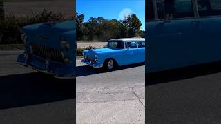 1955 Chevrolet Station Wagon at Car Show carshow chevrolet cars [upl. by Randy]