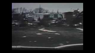 Vintage video of the 1965 Fridley MN Tornado Damage [upl. by Farland814]