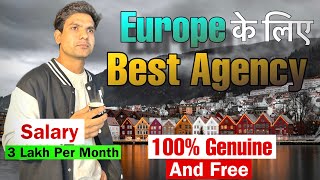 Free recruitment jobs in EuropeBest Agent For Europe In India  Latest europe jobs for indian [upl. by Shaddock375]