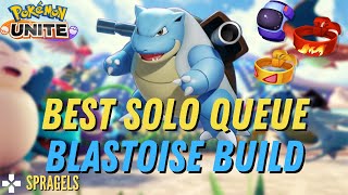 BEST Solo Queue Blastoise Build  Pokémon Unite [upl. by Conny843]