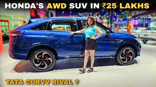 HONDAS New AWD SUV in just ₹ 25 Lakhs with Excellent Mileage 👌 [upl. by Rehpotsihc]