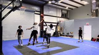 Michael plays 4￼V4 basketball at MarTHREEnez gym in Bunnell Florida [upl. by Porte402]