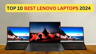 10 TOP BEST LENOVO LAPTOP 2024  TopBestTech [upl. by Enutrof41]