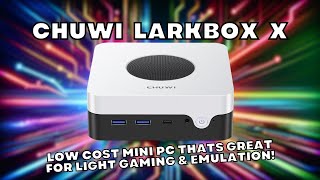 Excellent budget mini PC for light gaming and emulation  Chuwi Larkbox X review [upl. by Harlen]