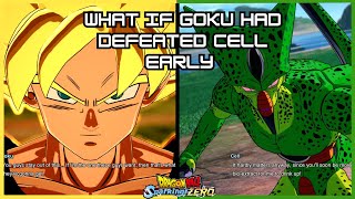 What If GOKU HAD DEFEATED CELL EARLYDragon BallSparking ZeroCell Saga Goku RouteEpisode 2 [upl. by Fatsug]