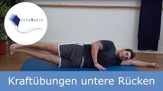 Unterer Rücken und Kreuzschmerzen  relaXotic [upl. by Hesther]