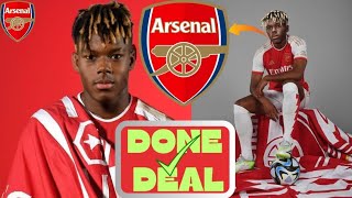 PERSONAL TERMS AGREED ✅ MEDICALS DONE ✅ FULL AGREEMENT 📝✅ NICO WILLIAMS DONE DEAL TO ARSENAL🔥 [upl. by Nosiddam]