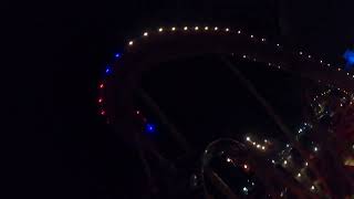 Doctor Diabolicals Cliff Hanger 4K Front Row POV Six Flags Fiesta Texas [upl. by Notniw]