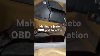 Mahindra jeeto OBD locationshots ytshorts yt faruquebhairf [upl. by Karab]