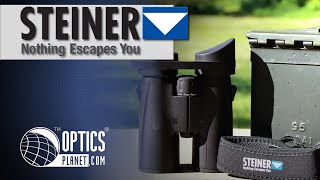 Steiner HX Roof Prism Binocular Series  Product in Action  OpticsPlanetcom [upl. by Sakiv]