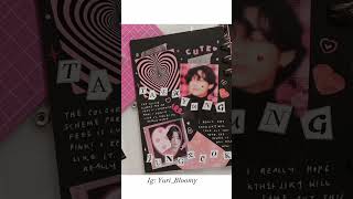 Ideas para forrar tus libretas versión kpop libretasaesthetic kpop aesthetic [upl. by Zandra521]