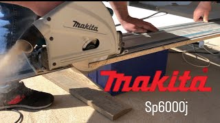 Makita Track Saw SP6000J [upl. by Attayek]