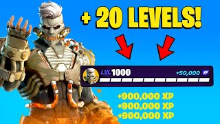 Fortnite SEASON 3 CHAPTER 5 AFK XP GLITCH In Chapter 5 900000 XP [upl. by Ellan]