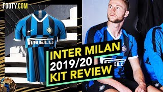 INTER MILAN 201920 NIKE HOME SHIRT  KIT REVIEW [upl. by Licna]