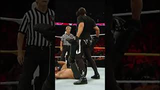 Cena and sting team up and sting taps out Rollins wweraw greensreen johncena sting [upl. by Funda]