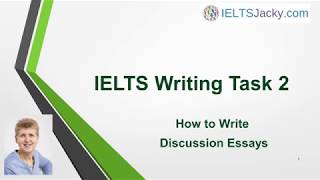 IELTS Writing Task 2 – How To Write Discussion Essays [upl. by Rowley]