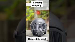 Helmet bike mask [upl. by Gautea]