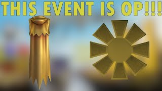 INSANE BUFFS FROM GOLDEN CAPE  RS3 Ironman 26 runescape 2023 [upl. by Osner]