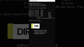 Top 5 Windows Commands  DOS [upl. by Eceertal]