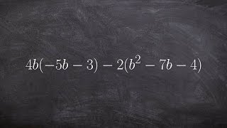 How to Multiply Two Monomials by a Trinomial and Binomial [upl. by Aneram]