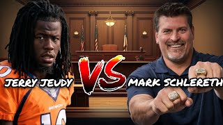 NFL Court Jerry Jeudy vs Mark Schlereth [upl. by Eiramlehcar583]