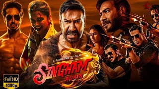 Singham Again Full Movie In Hindi  Ajay Devgn Akshay Ranveer Tiger Deepika  Facts amp Review [upl. by Ahsekyw515]