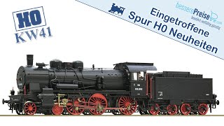 Eingetroffene Spur H0 Modellbahn Neuheiten  KW 41 2024 [upl. by Anemij]