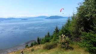 Paragliding from the Oyster Dome Trail [upl. by Ros]