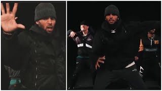 Chris Brown Doing The Iffychallenge “Goat Breezy” [upl. by Ahsemaj]