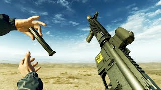 Battlefield Hardline All Rare Secret Weapon Reload Animations [upl. by Brunn120]