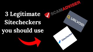 3 Legitimate site checkers you should use [upl. by Eda]