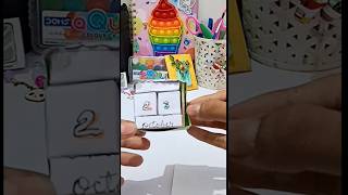 How to make diy desk calendarmini paper desk calendar [upl. by Licastro]