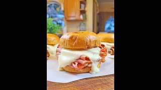 Air Fryer Hardee’s Big Hot Ham N’ Cheese [upl. by Sire460]