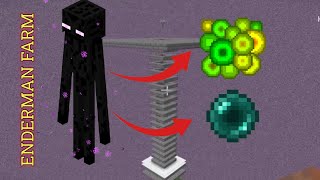 minecraft enderman XP farm [upl. by Notyard]