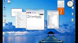 Cam Studio 27  Screen Annotation Tutorial [upl. by Nosimaj]