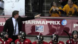 PATRICK ROY VS SHAWINIGAN JUNIOR HOCKEY FAN 2009 PLAYOFFS LHJMQ CHL [upl. by Kylah772]