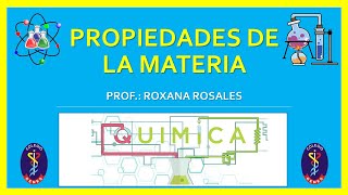 QUÍMICA  Propiedades de la Materia  6to Grado [upl. by Eulalee]