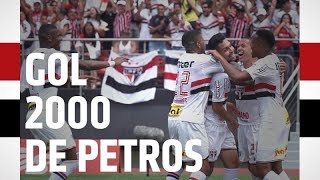 GOL 2000 DO TRICOLOR NO BR PETROS MARCOU  SPFCTV [upl. by Nerra]