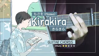 Guitar Chords Mosawo  Kirakira [upl. by Newfeld]