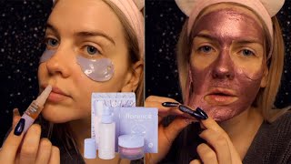 ASMR  Cosmétiques « Florence » 💜 Soins du visage [upl. by Otreblasiul629]