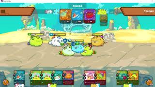 PAP vs ABsP V52  Axie Games Replay Numbing Lecretion  PlantAquaPlant vs AquaBeastPlant [upl. by Vola]